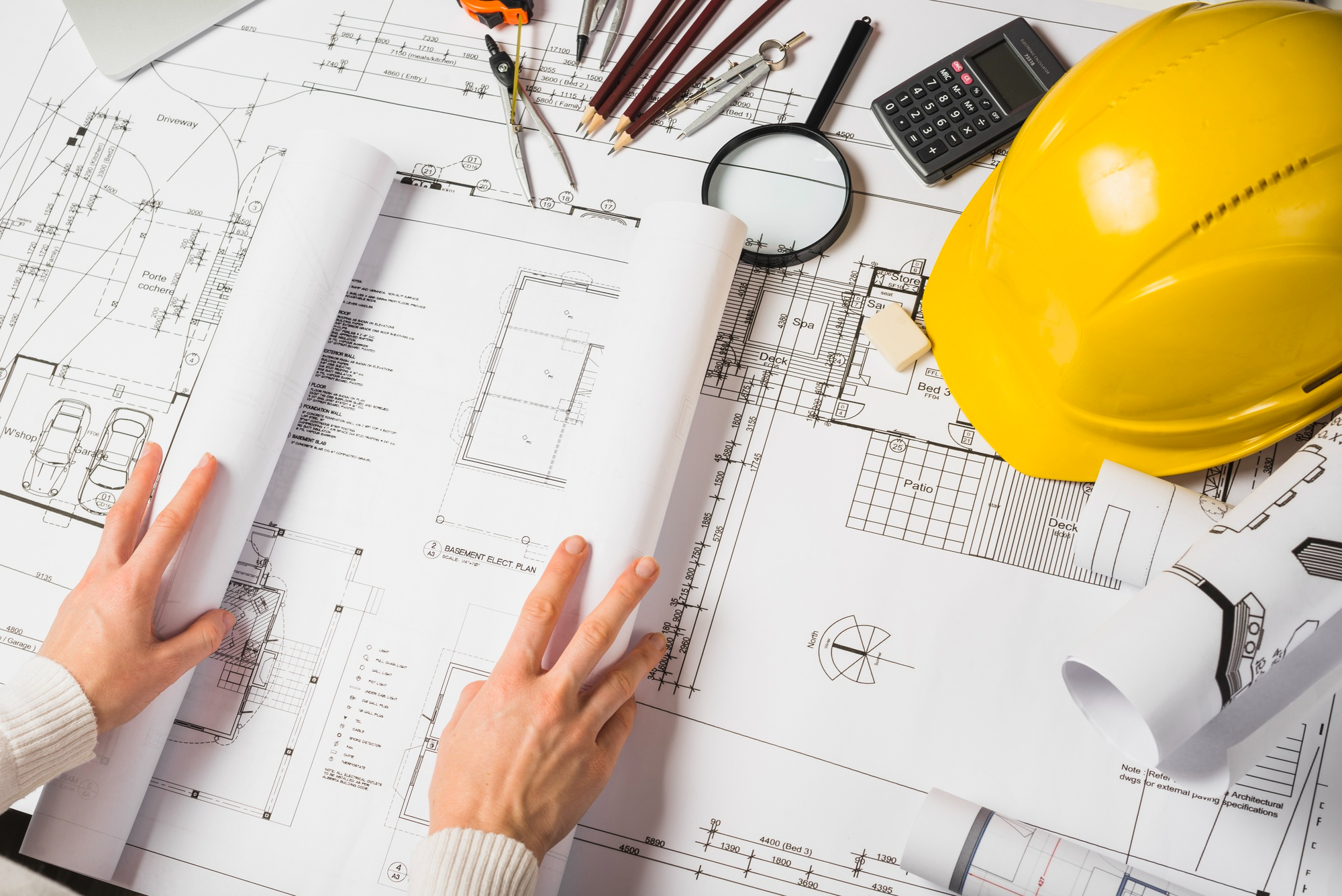 Planejamento técnico na construção